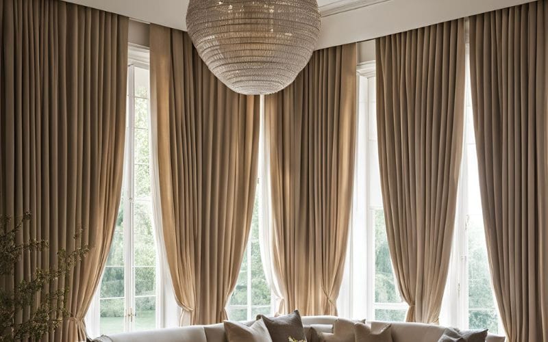 Drawing room curtain ideas