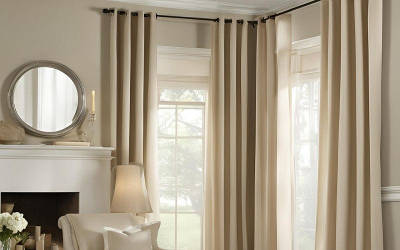 neutral curtain design