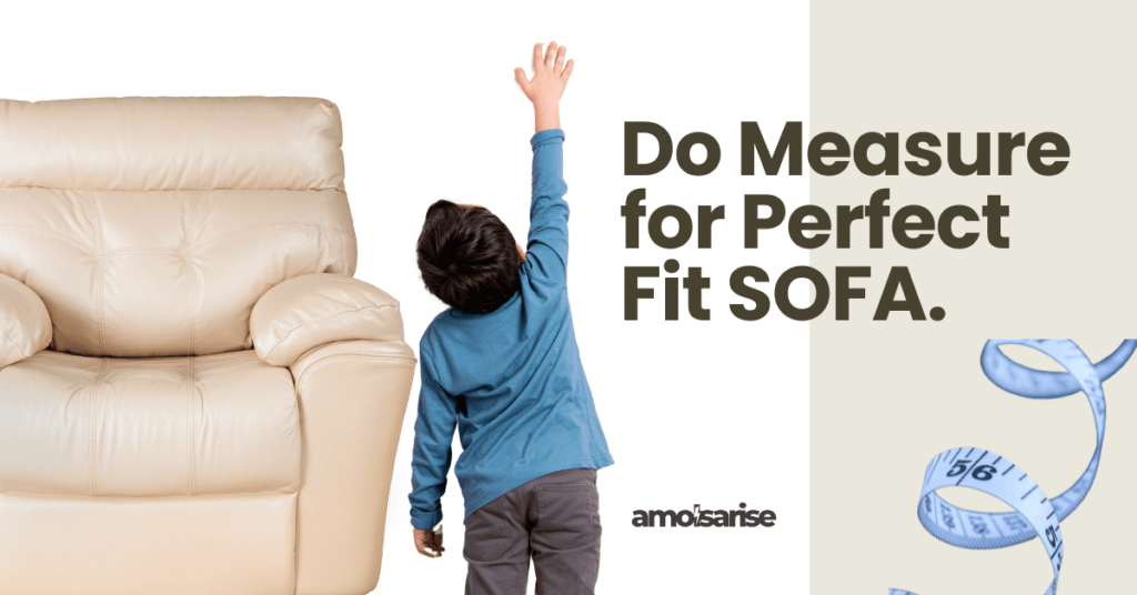 Measure for the Perfect Fit Sofa for a Small Living Room