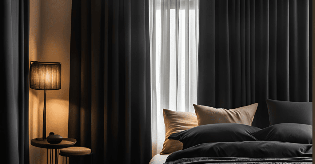 blackout curtains