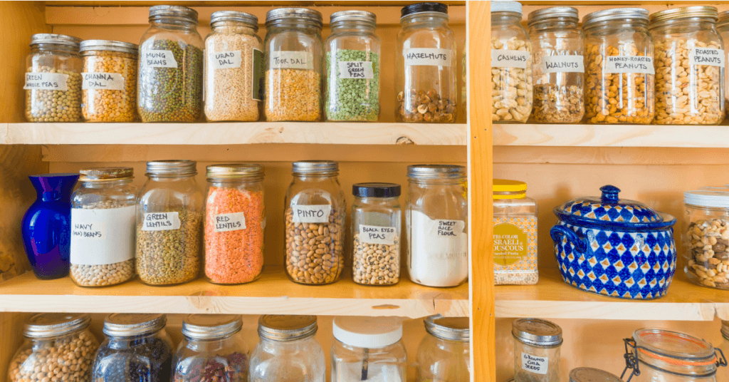 organize kitchen items